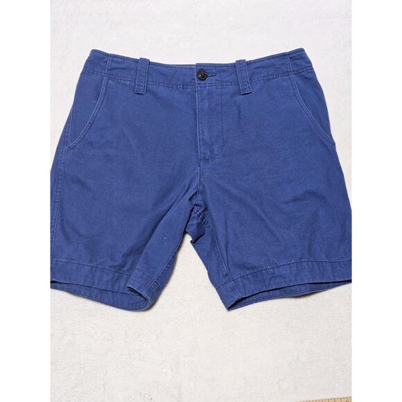 Red Camel Other - Red Camel Shorts Mens 33 Blue Flat Front Chino Shorts 100% Cotton
